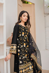 RAVEN ASTER - EMBROIDERED SHIRT - 3PC