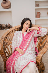 PEARL ROUGH - EMBROIDERED SHIRT - 3PC