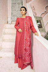 MANDARIAN MARS - EMBROIDERED LAWN - 3 PCS