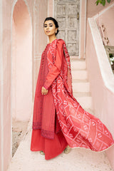 MANDARIAN MARS - EMBROIDERED LAWN - 3 PCS