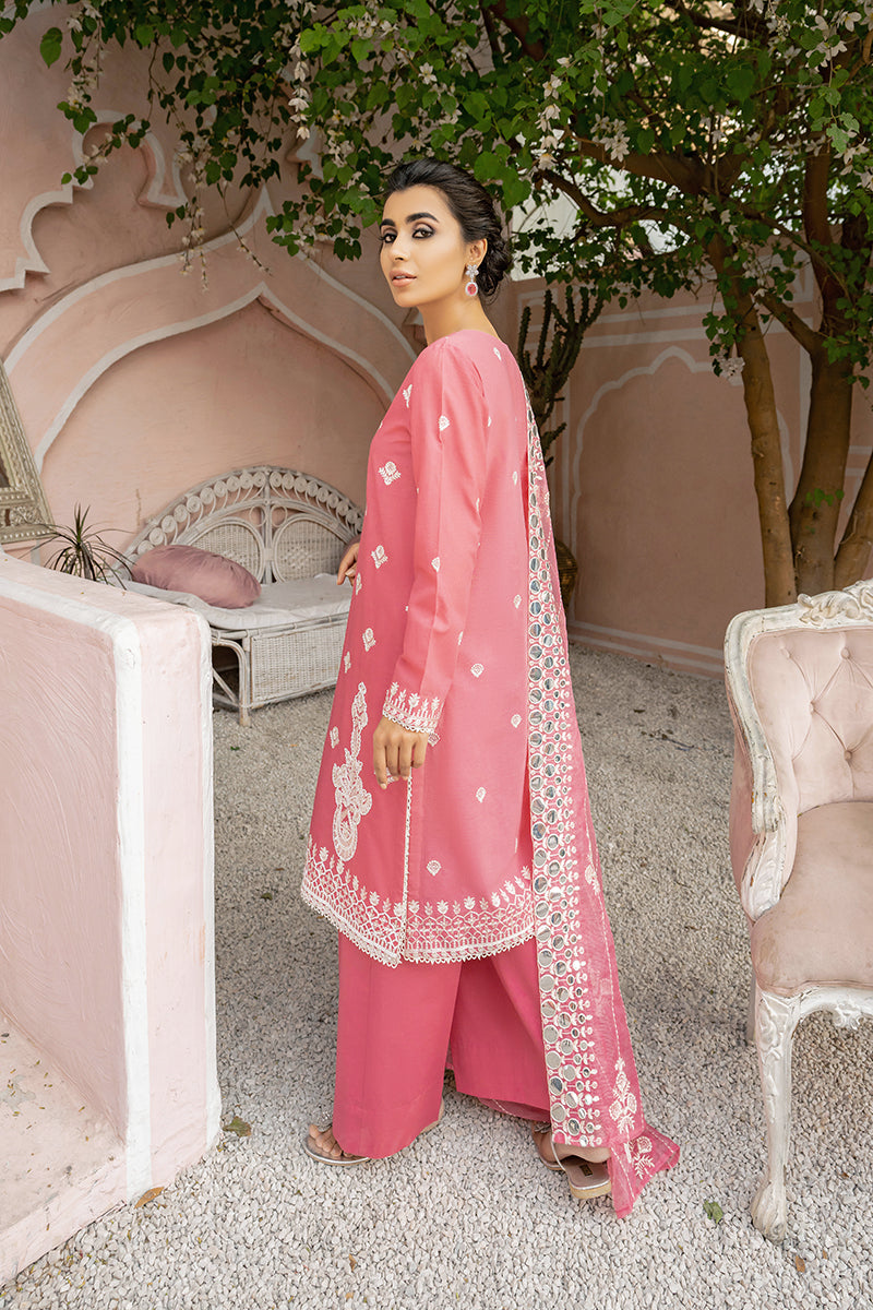 BALLET ROSEATE - EMBROIDERED LAWN - 3 PCS