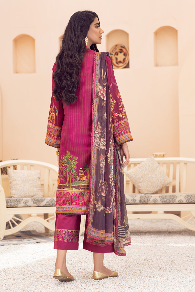 MAGENTA GLAZE - 3 PCS