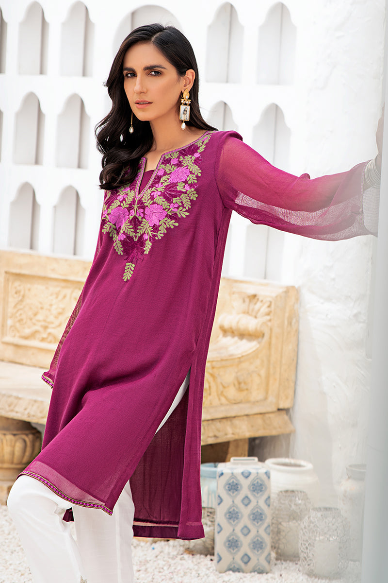 GUL BAHAR - EMBELLISHED SHIRT