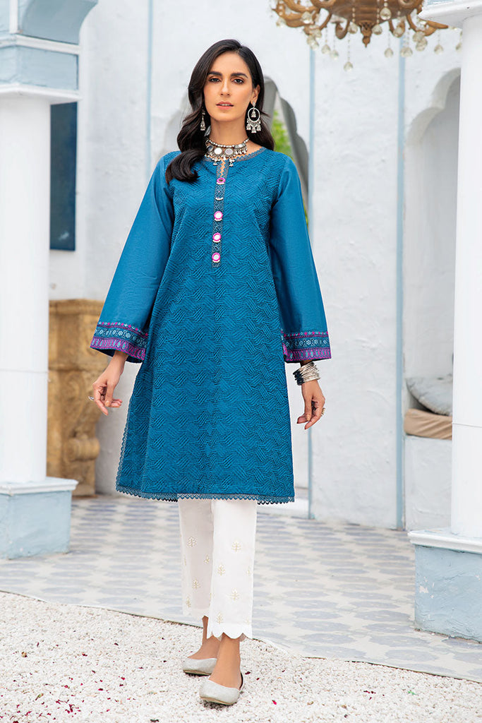 AZURE TUFFET - EMBROIDERED SHIRT