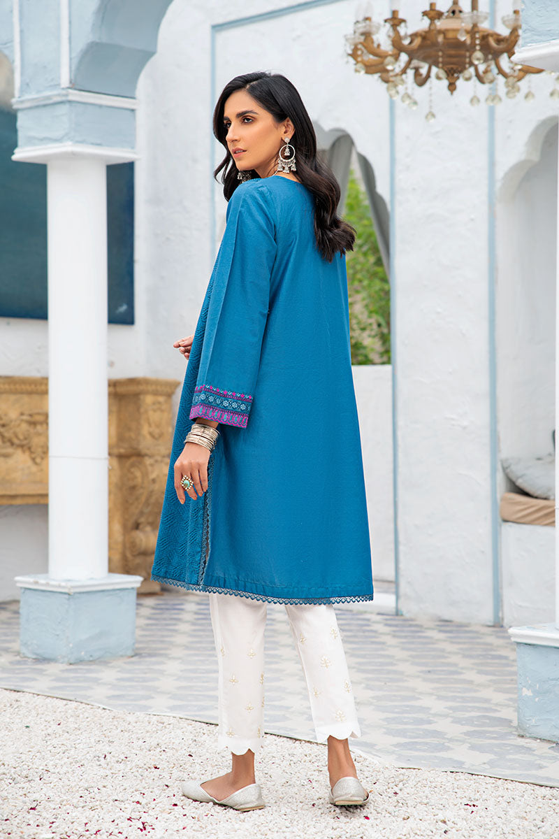 AZURE TUFFET - EMBROIDERED SHIRT