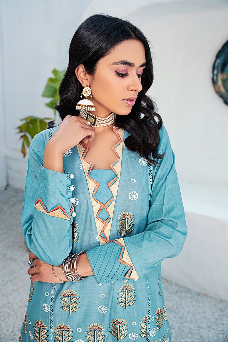 ASH DUSK - EMBROIDERED SHIRT