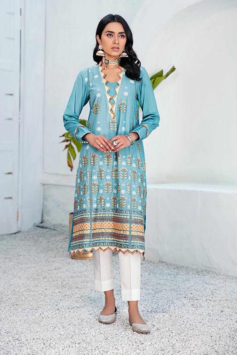 ASH DUSK - EMBROIDERED SHIRT