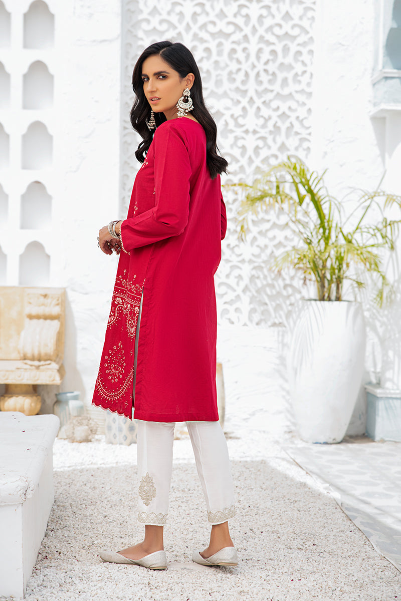 CRIMSON ARCH - EMBROIDERED SHIRT