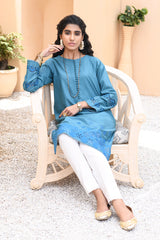 BERRYLINE BLUE - EMBELLISHED SHIRT
