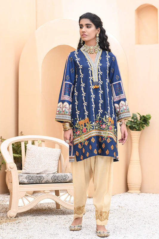 ROYAL REFLECTION - EMBROIDERED SHIRT