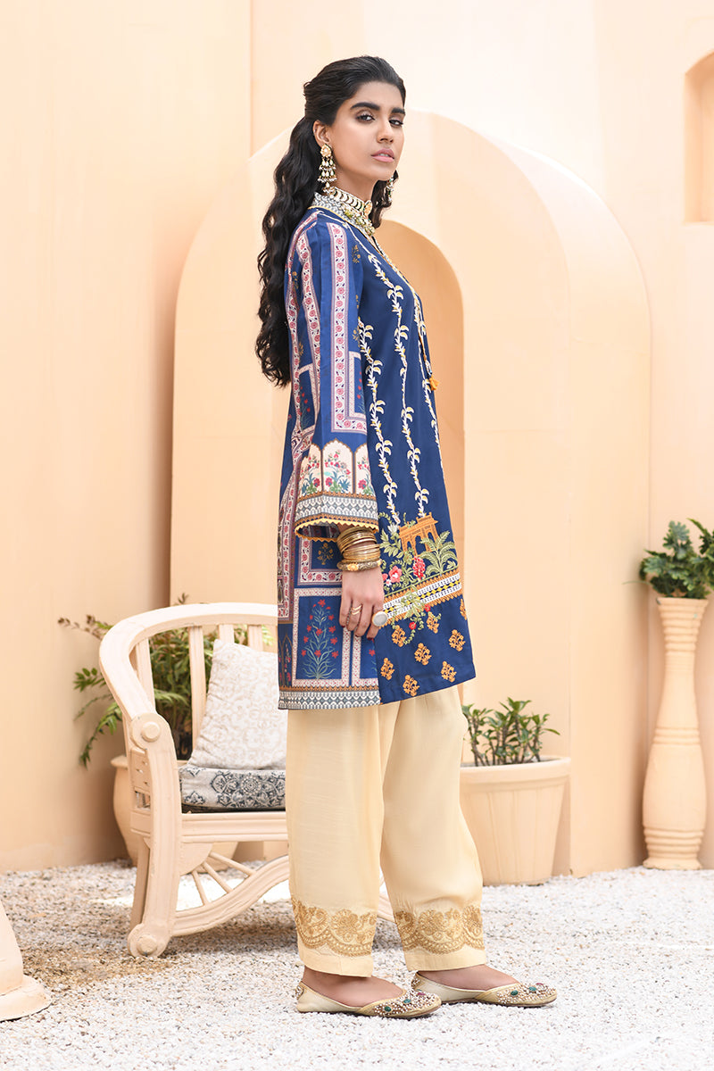 ROYAL REFLECTION - EMBROIDERED SHIRT