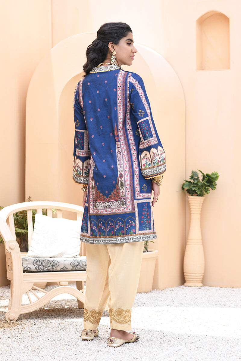 ROYAL REFLECTION - EMBROIDERED SHIRT