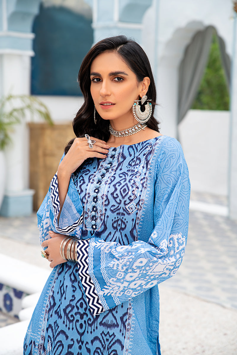 BATIK CERULEAN - PRINTED SHIRT