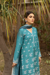 TEAL BLOOM 3PC