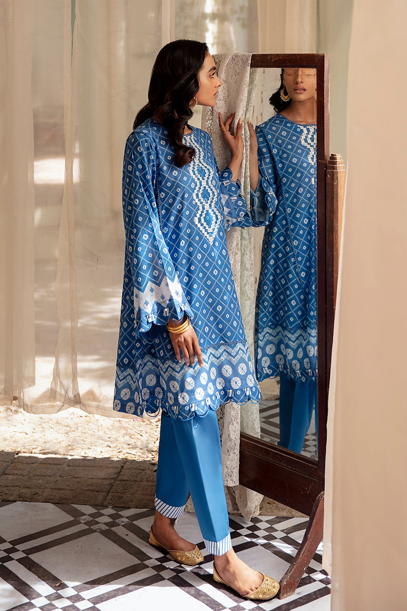 ETHNIC BLUE 2PC
