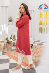 GHAZAL-2PC ( SHIRT & EMBROIDERED DUPATTA )