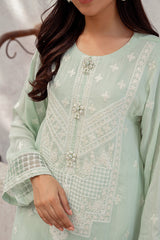 SUMMER MIST EMBROIDERED SHIRT