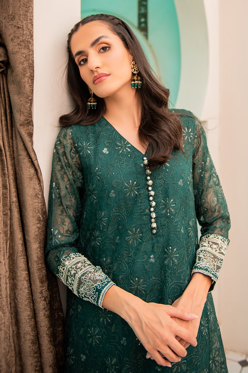 SHAHWAR-EMBROIDERED SHIRT