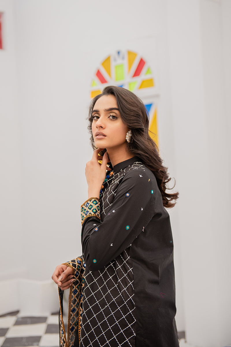 ETHNIC MEADOW-2PC (SHIRT & DUPATTA)