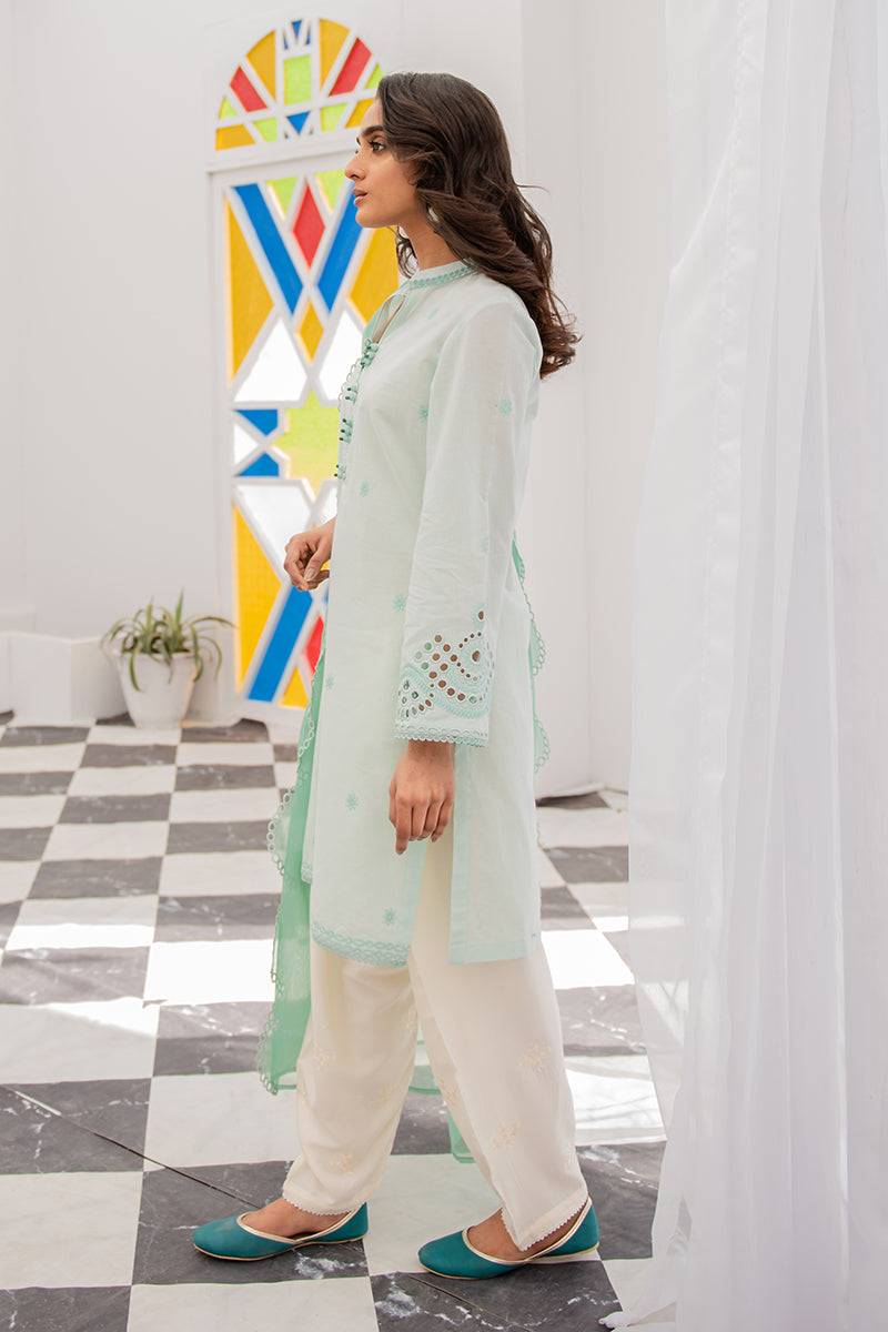 OCEAN PEARL-2PC (SHIRT & DUPATTA)