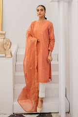 TANGERINE ORCHID 2PC