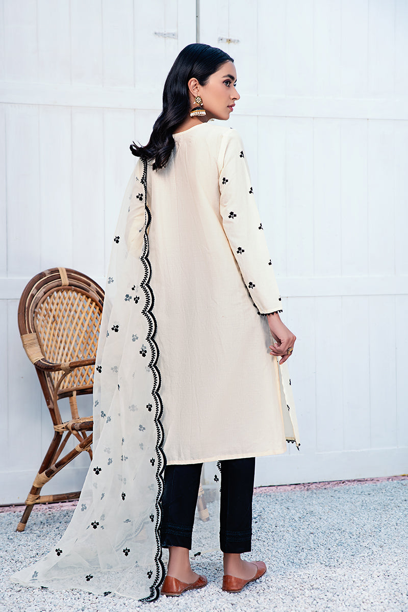 GILDED BEIGE-2PC (SHIRT & DUPATTA)