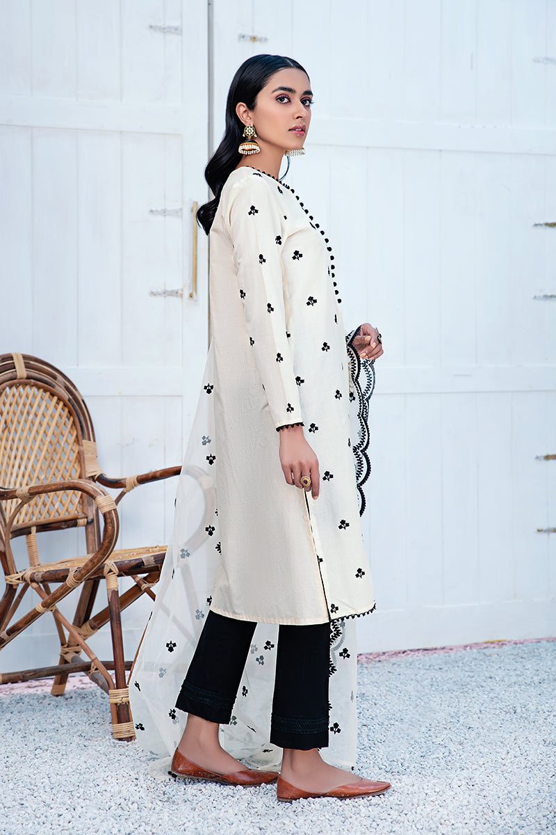 GILDED BEIGE-2PC (SHIRT & DUPATTA)