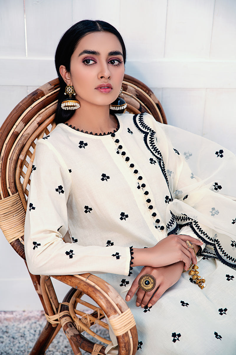 GILDED BEIGE-2PC (SHIRT & DUPATTA)