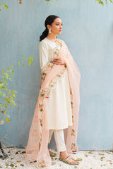 PEACH GARNET-2PC (SHIRT & DUPATTA)