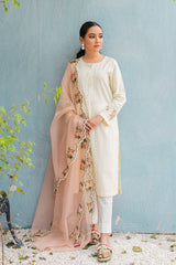 PEACH GARNET-2PC (SHIRT & DUPATTA)