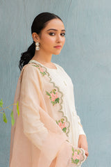 PEACH GARNET-2PC (SHIRT & DUPATTA)