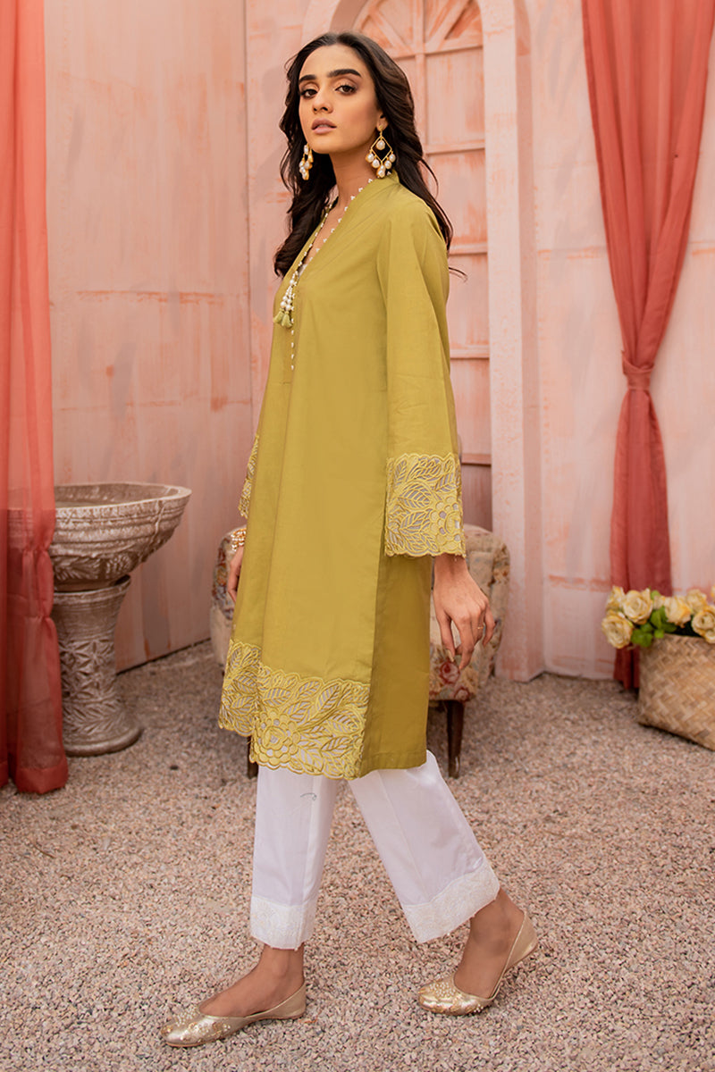 VERT CHARM EMBROIDERED SHIRT