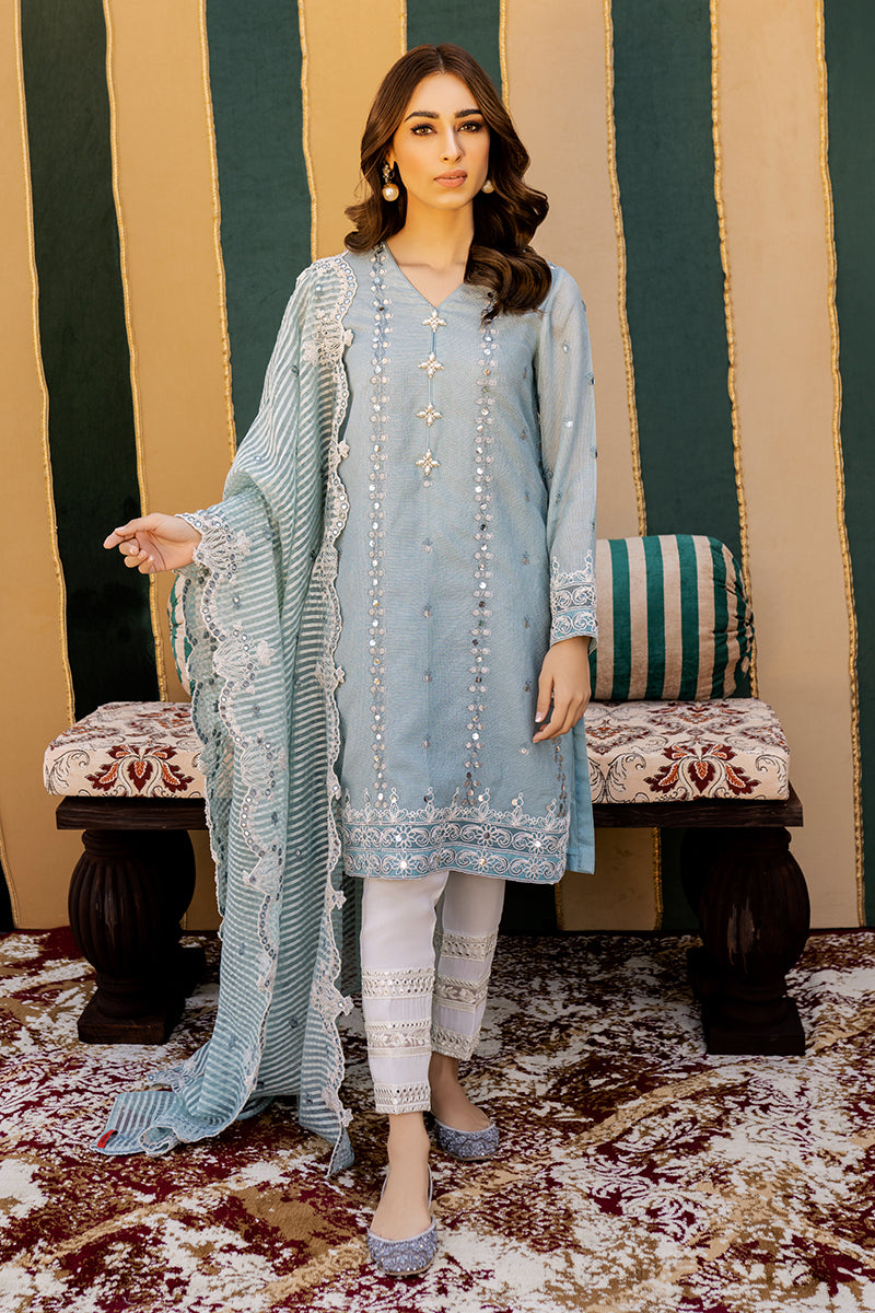 SKY RUSH-2PC (SHIRT & DUPATTA)