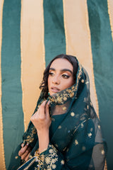 ANTIQUE GREEN-2PC (SHIRT & DUPATTA)