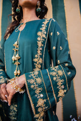 ANTIQUE GREEN-2PC (SHIRT & DUPATTA)