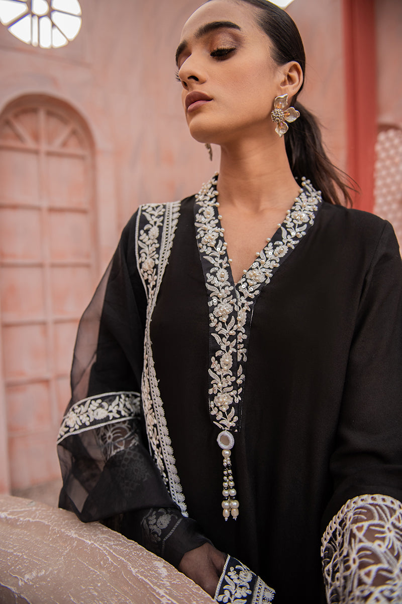 BLACK DREAM-2PC (SHIRT & DUPATTA)