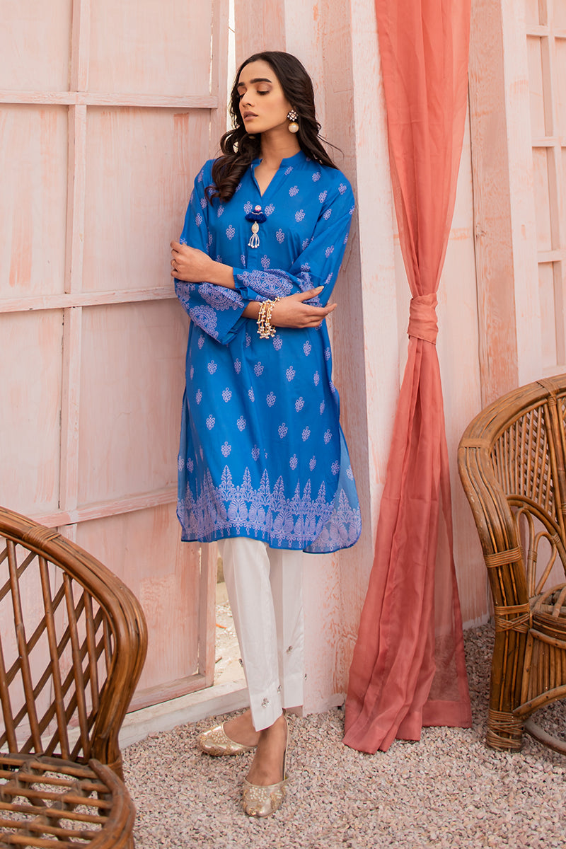 ETHNIC TWIST PRINTED SHIRT