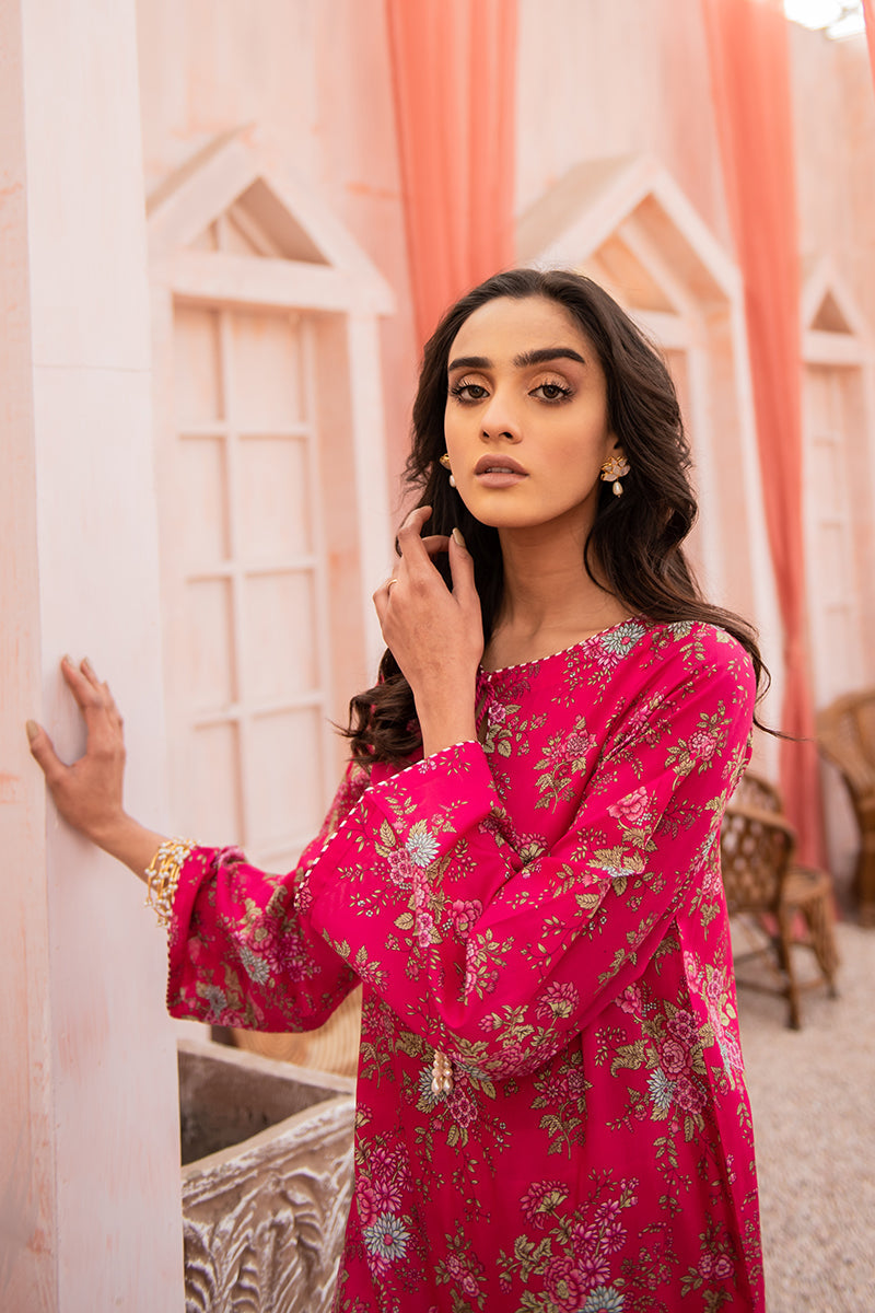WILLOW SPRAY DIGITAL PRINTED SHIRT