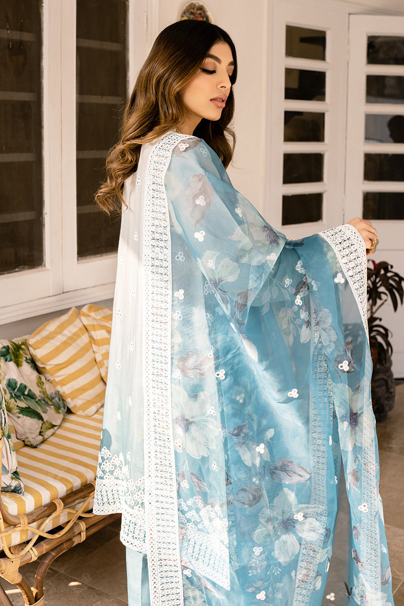 IMPERIAL MIST-3PC SILK EMBROIDERED SUIT