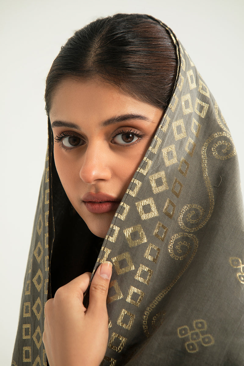 TRIBAL VISION-B-3PC COTTON JACQUARD SUIT