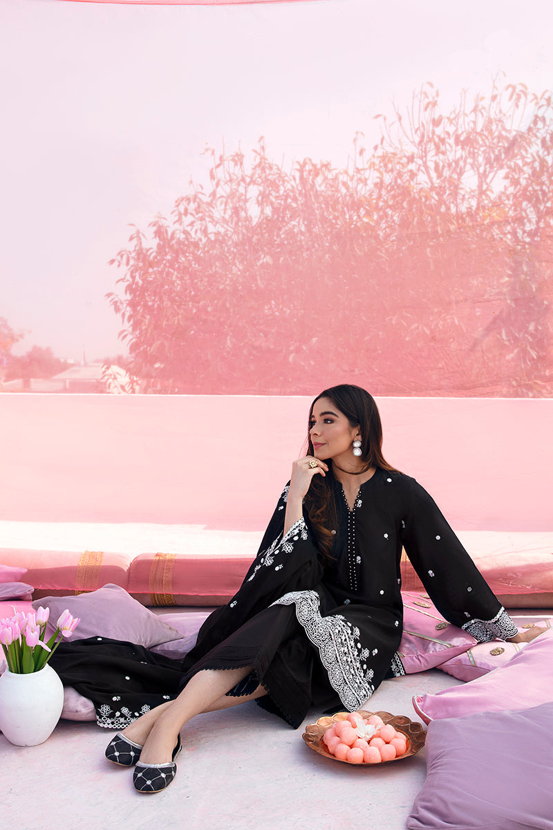 RAVEN BLOOM-3PC LAWN EMBROIDERED SUIT