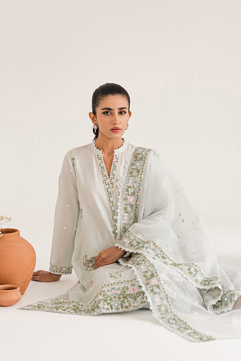 CELESTIAL BLOOM-3PC EMBROIDERED LAWN SUIT