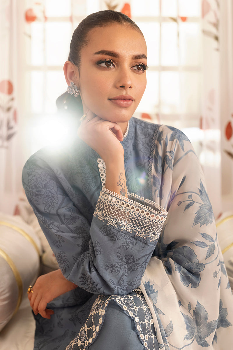 BERYL FERN-3PC COTTON JACQUARD SUIT