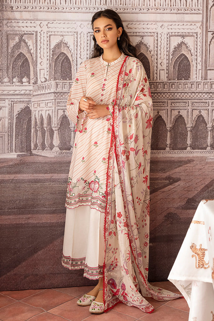 CLASSIC ALLEY-3PC PRINTED LAWN SUIT