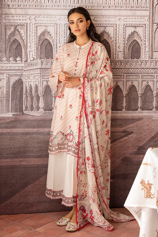 CLASSIC ALLEY-3PC PRINTED LAWN SUIT