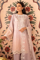 ORCHID PLUSH-3PC PRINTED LAWN SUIT