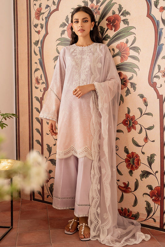 ORCHID PLUSH-3PC PRINTED LAWN SUIT