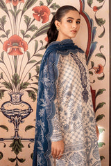 PRIME ILLUSION-3PC PRINTED LAWN SUIT