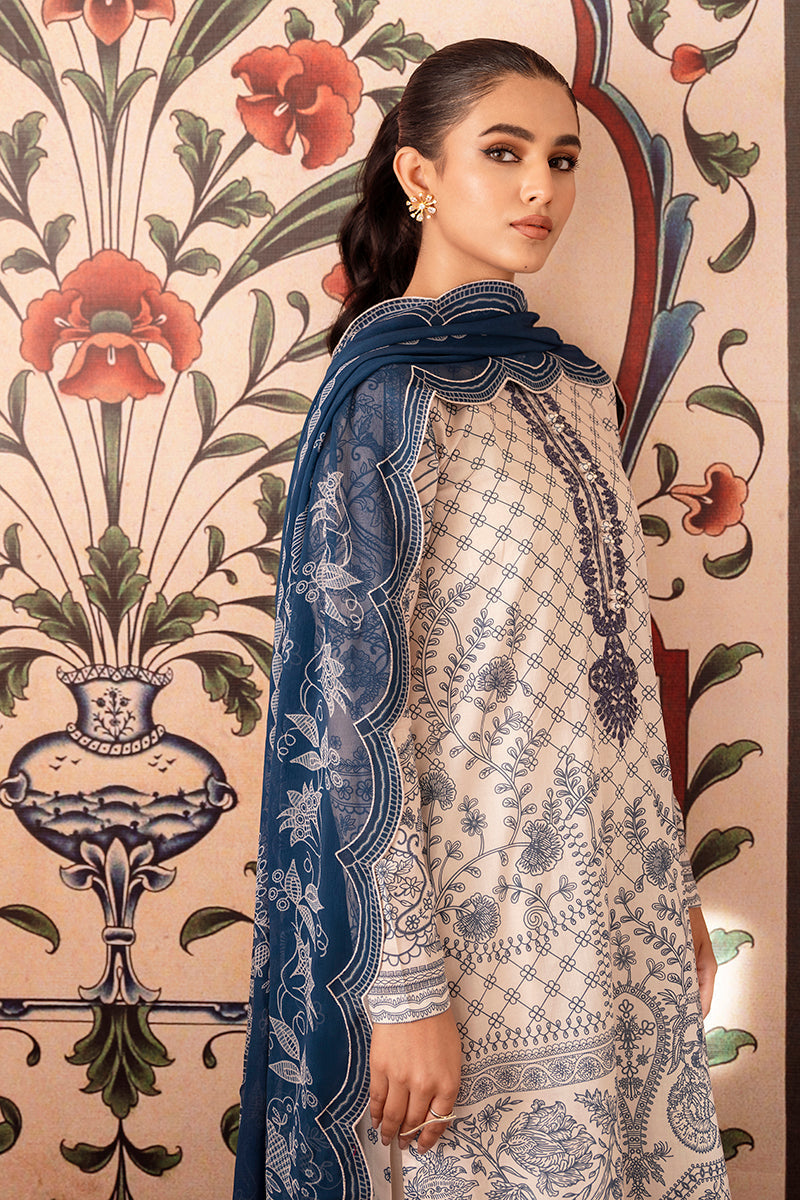 PRIME ILLUSION-3PC PRINTED LAWN SUIT