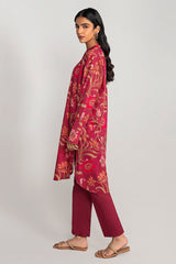 CERISE GARNET-2PC PRINTED LAWN SUIT